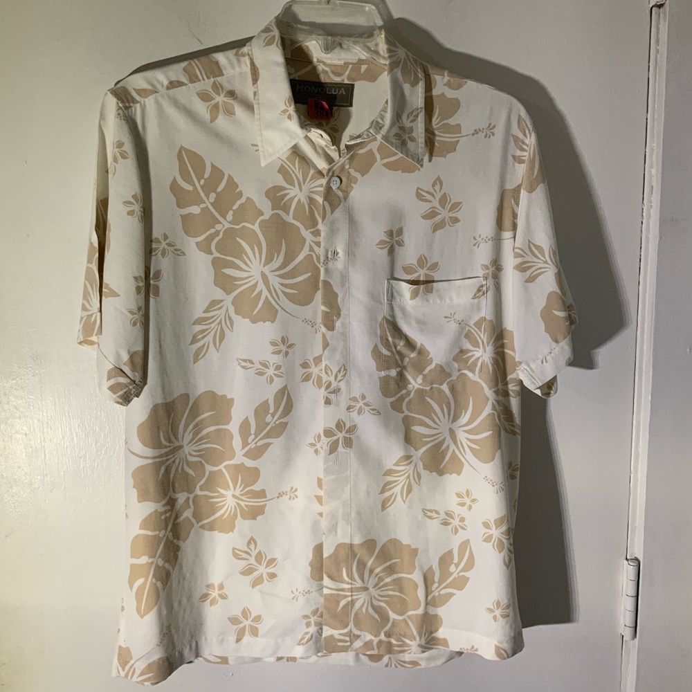 HONOLUA MEN’S HAWAIIAN SHIRT SZ S